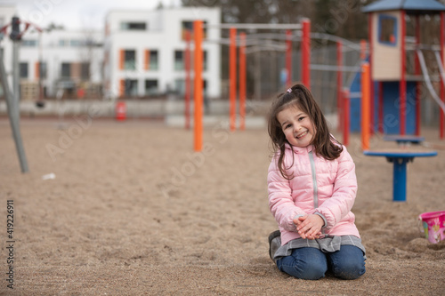 Child on the playground