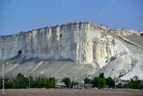 White rock in Crimea - a wonderful creation of nature