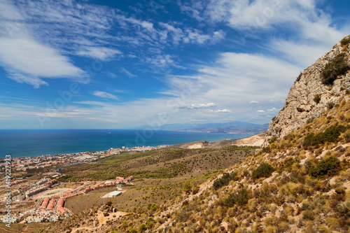 Panoramic view of Costa del Sol