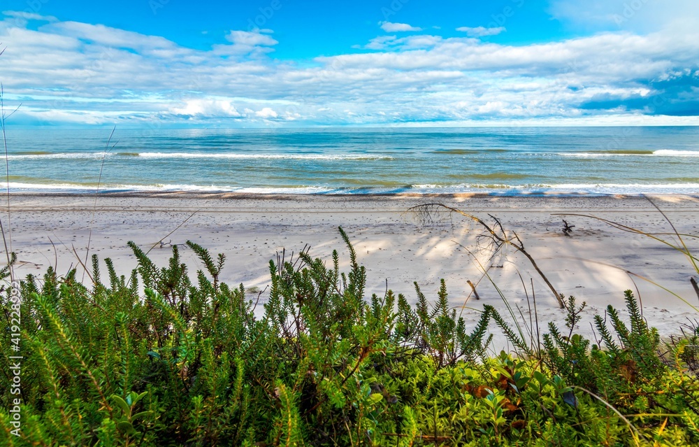 Morze brzeg plaża