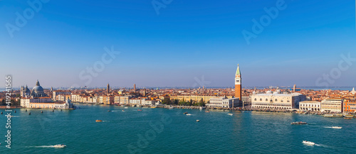 Venetian Lagoon from the San Giorgio Maggiore monastery tower © stavrida