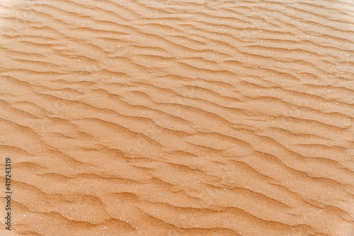 Close up image of beautiful sand texture background
