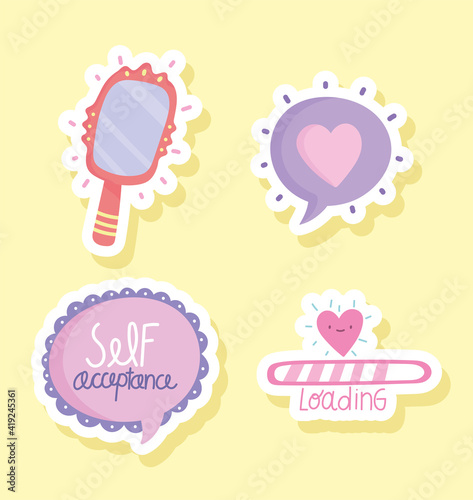 self acceptance icons