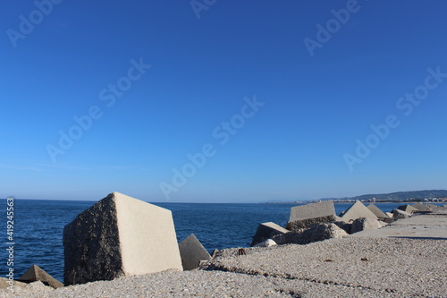 Blau bis an den Horizont