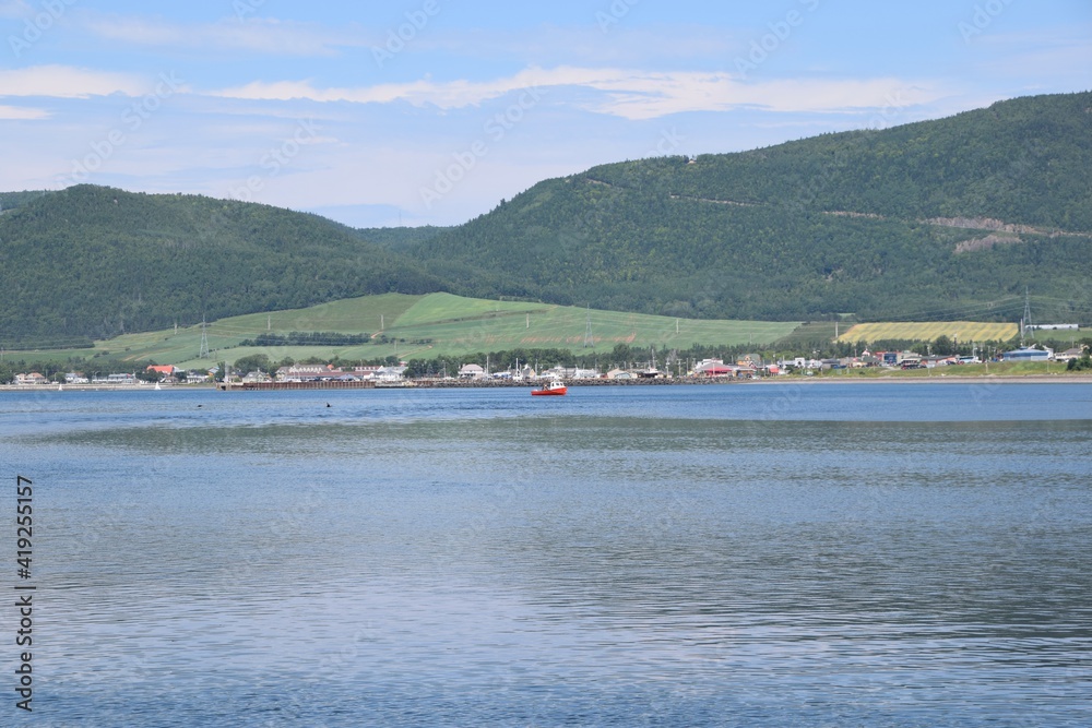 Obraz premium The Gaspésie region of Quebec 