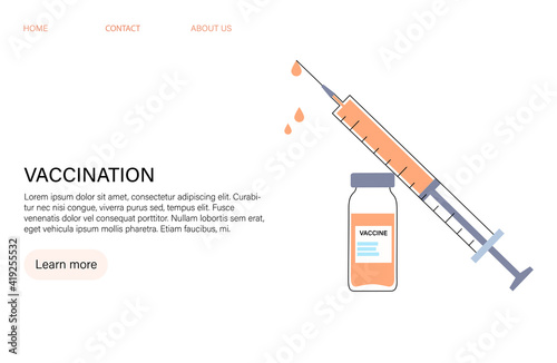 Global vaccination concept
