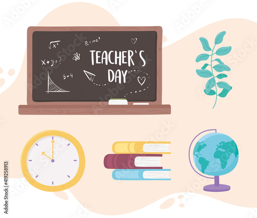 teachers day blackboard