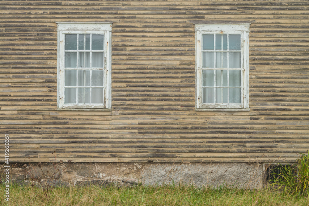 USA, Maine, Port Clyde. Weathered house. USA, Maine, Port Clyde. Weathered house.