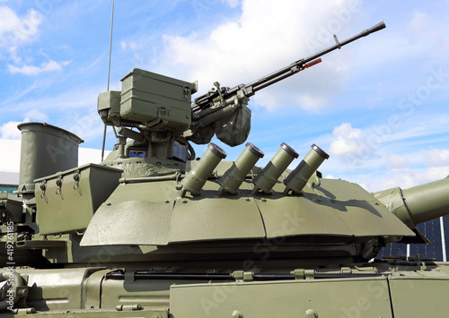 Rotating turret of the modern Russian tank