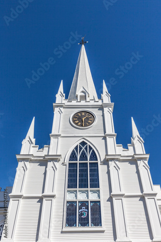 USA, Maine, Machias. Centre Street Congregational Church