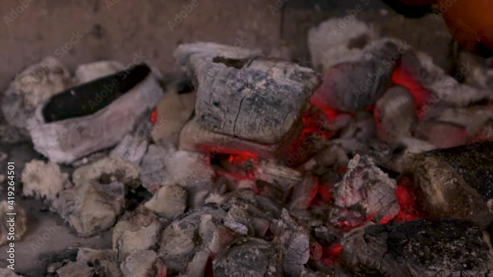 hot red coals in the oven barbecue heat smoulders texture hot red coals in the oven barbecue heat smoulders texture