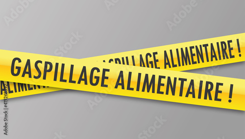 Logo gaspillage alimentaire.