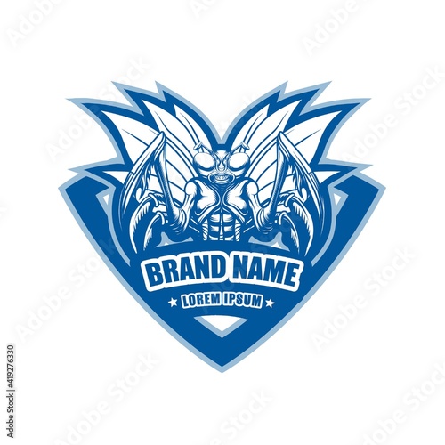 logo game esport  vector