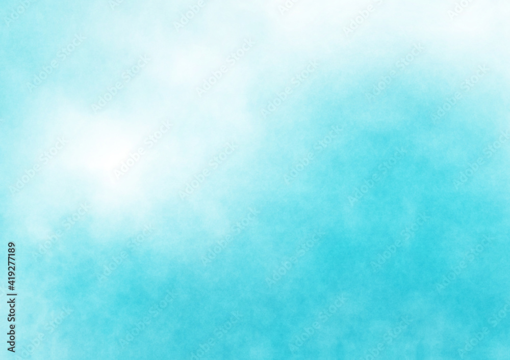 Watercolor sky background