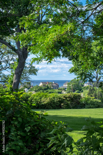 Annisquam Harbor  Gloucester  Massachusetts  USA.