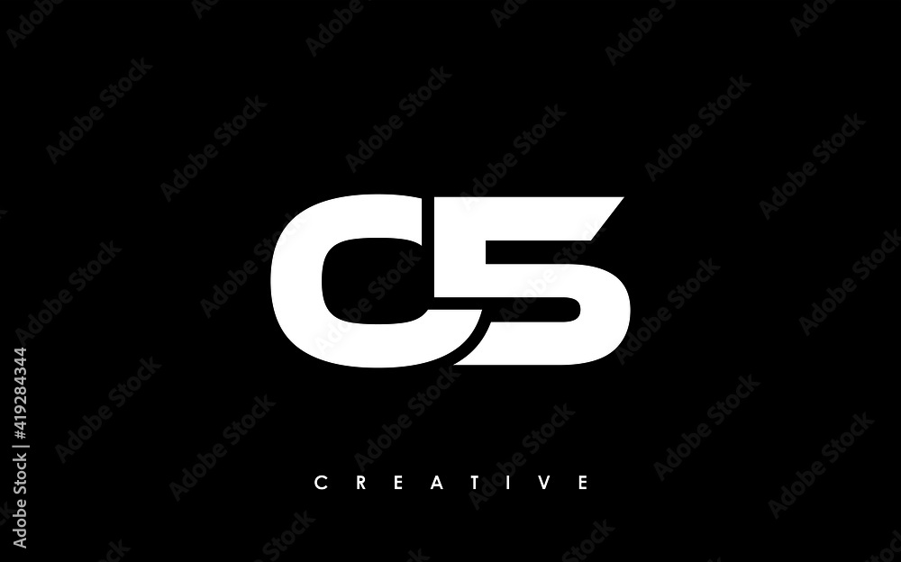 05 Letter Initial Logo Design Template Vector Illustration 05 Letter Initial Logo Design Template Vector Illustration