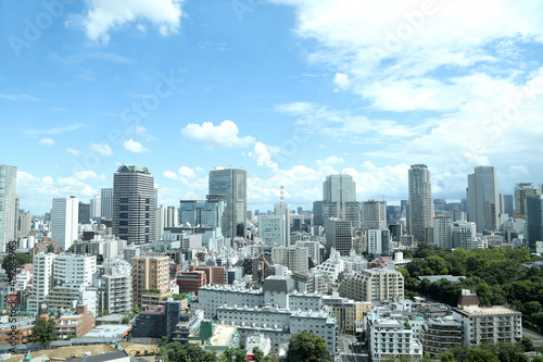 東京　赤坂　ビル群