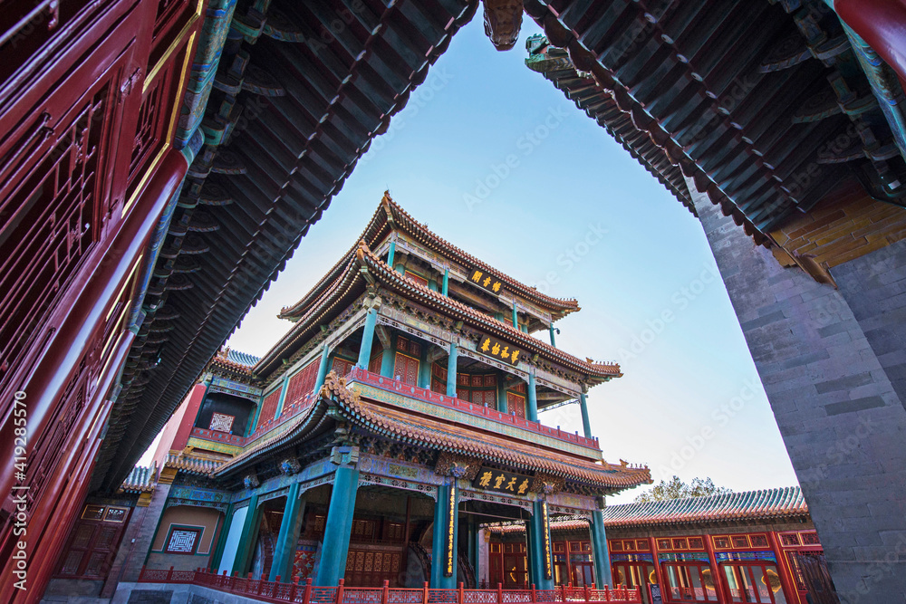 palace building of forbidden city