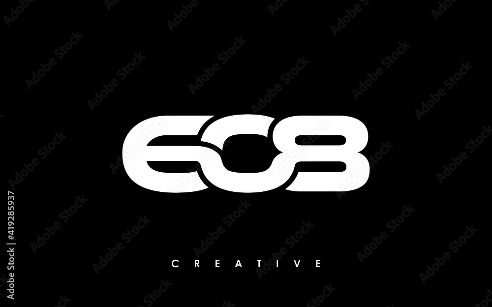 608 Letter Initial Logo Design Template Vector Illustration 608 Letter Initial Logo Design Template Vector Illustration