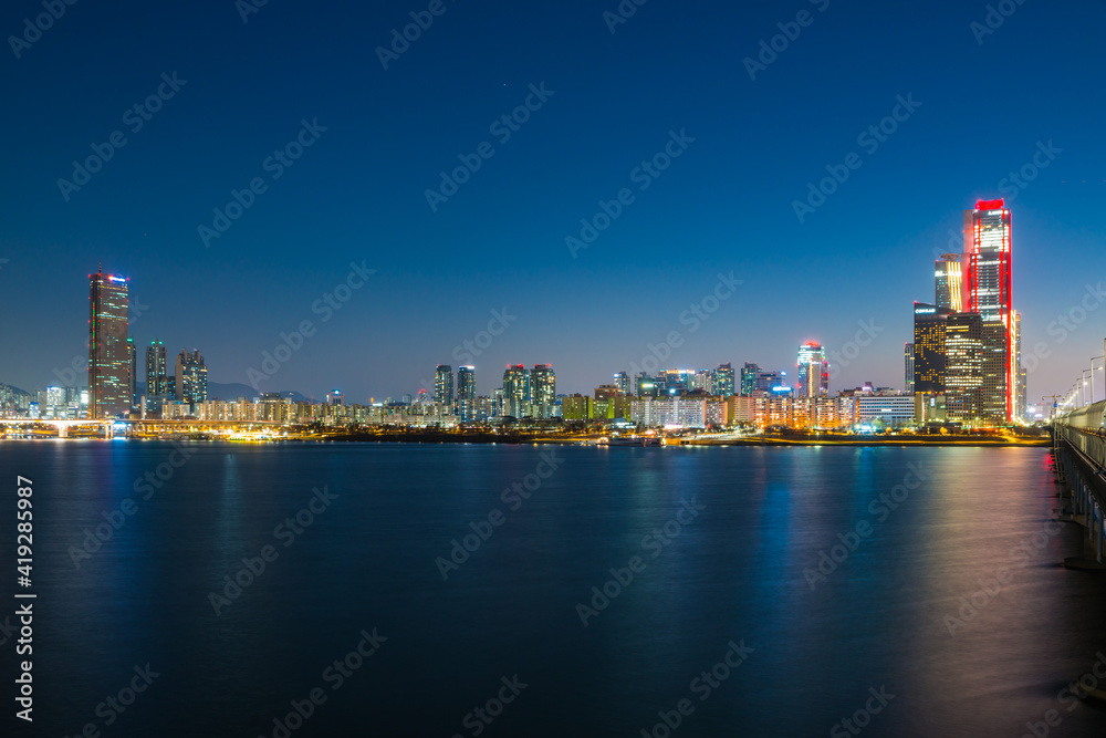 Obraz premium 여의도 야경 