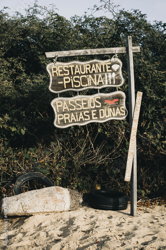 Plates in City or Beach