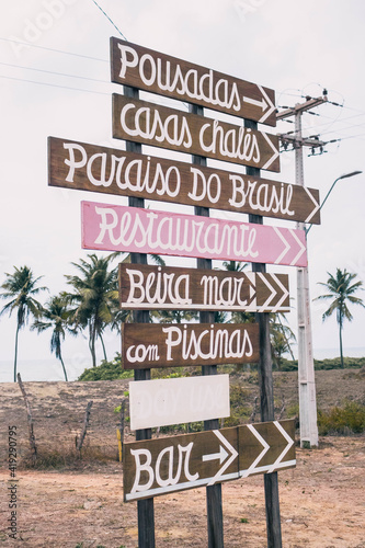 Plates in City or Beach