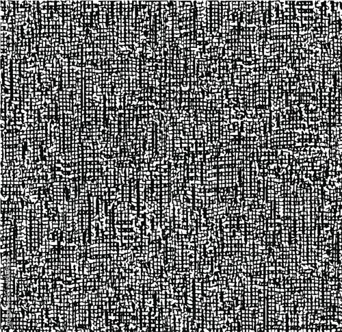 A rough texture. Worn down wallpaper pattern design. Broken plaster grunge damask effect. Distressed overlay texture design. Vector illustration. Eps10