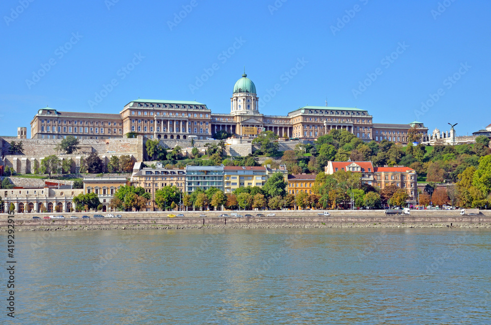 Buda Castle in Budapest,Hungary