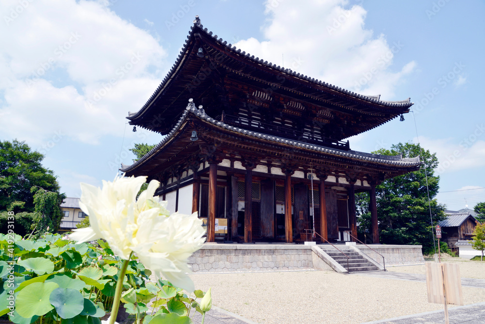 Obraz premium 喜光寺 本堂 奈良市