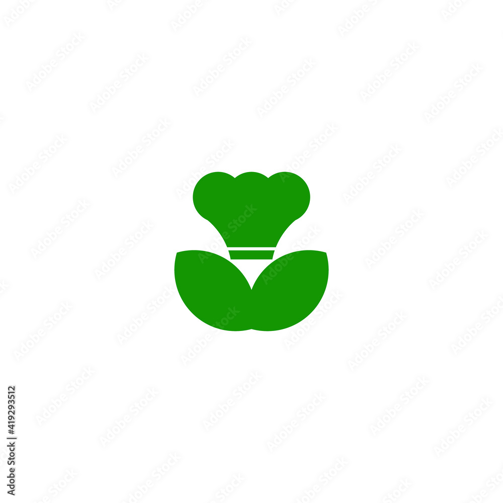 Simple Logo Icon Symbol Eco Healthy Food Vector Design. Simple Logo Icon Symbol Eco Healthy Food Vector Design.