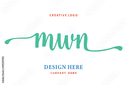 MWN lettering logo is simple, easy to understand and authoritative