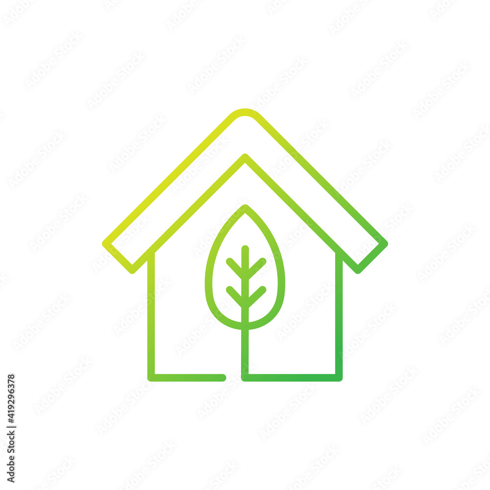 Green Eco Home Logo Icon Vector design illustration. Ecology Home logo icon design concept vector template. Trendy Eco Smart House vector icon design for website, symbol, logo, icon, sign, app, UI Green Eco Home Logo Icon Vector design illustration. Ecology Home logo icon design concept vector template. Trendy Eco Smart House vector icon design for website, symbol, logo, icon, sign, app, UI