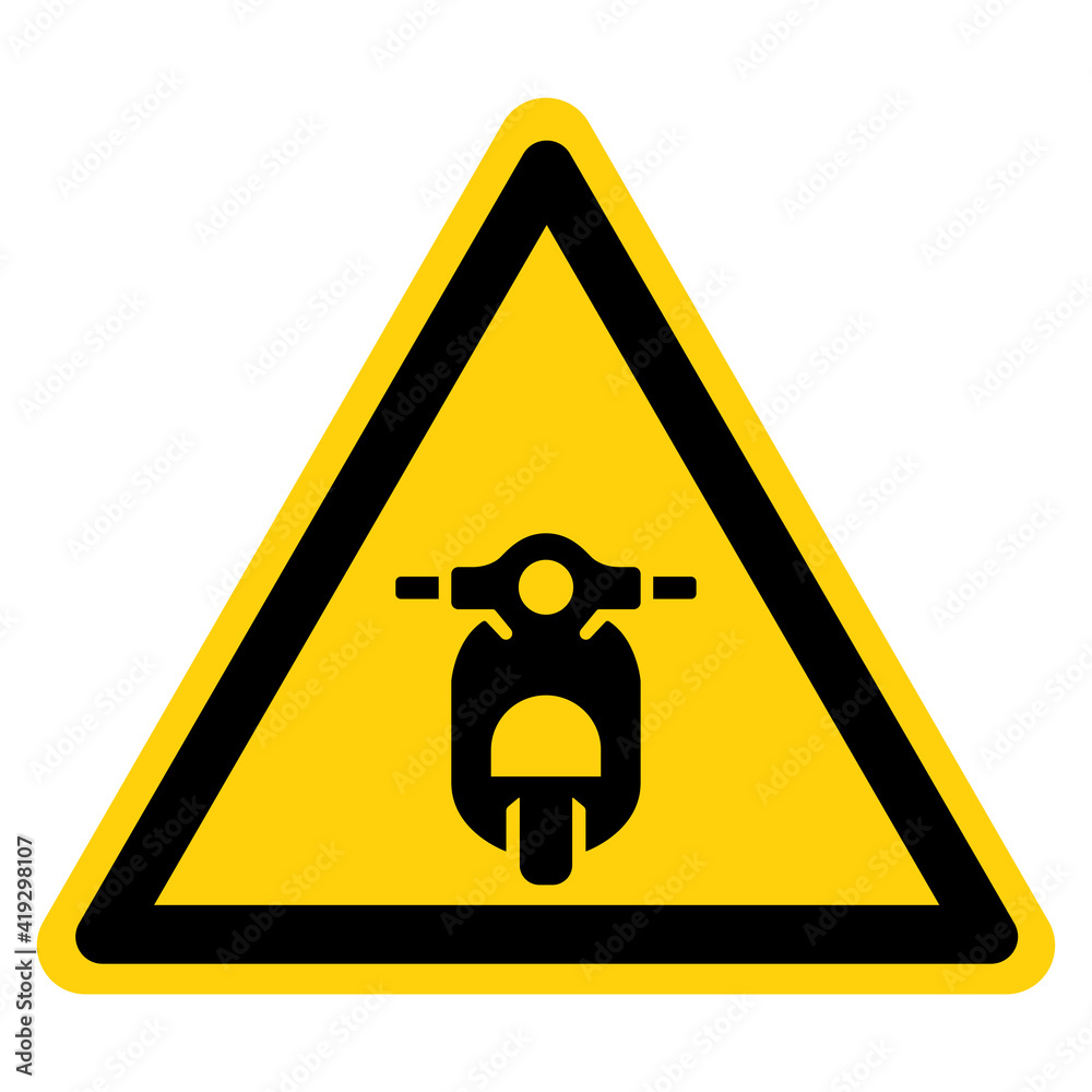 Scooter Parking Symbol Sign ,Vector Illustration, Isolate On White Background Label. EPS10 Scooter Parking Symbol Sign ,Vector Illustration, Isolate On White Background Label. EPS10
