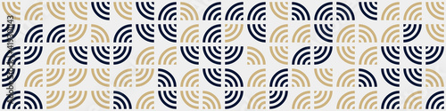 Abstract Geometric Pattern generative computational art illustration