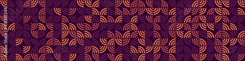 Abstract Geometric Pattern generative computational art illustration
