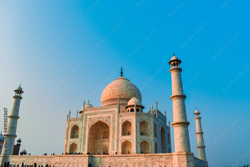 Obraz premium taj mahal agra country