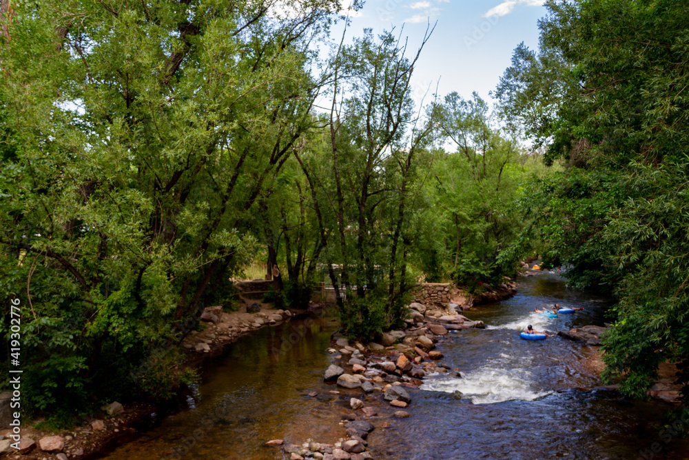 Tubing in Boulder Creek_Boulder, Colorado