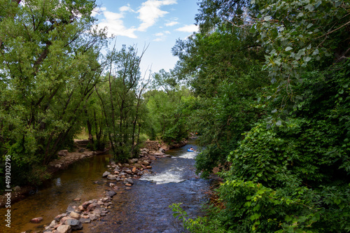 Tubing in Boulder Creek_Boulder, Colorado