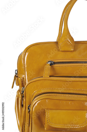 Fashionable and stylish detail handbag for woman.