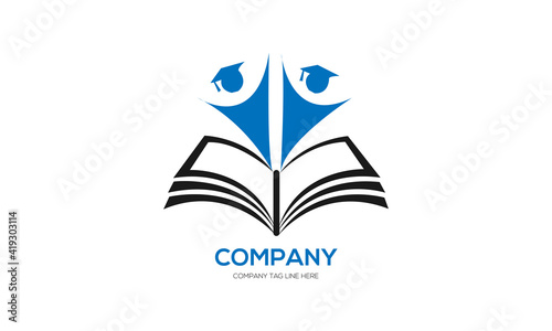 education logo deign art. 