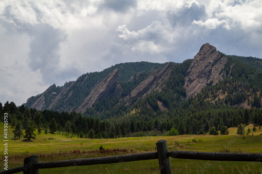 Boulder Flatirons_Boulder Colorado