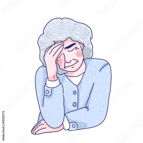 Grandmother depressed 