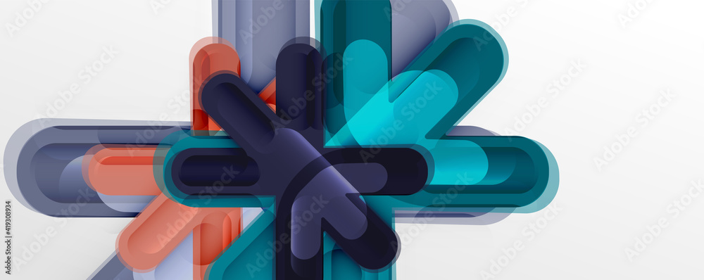Abstract glossy crosses background for business or technology presentations, internet posters or web brochure covers Abstract glossy crosses background for business or technology presentations, internet posters or web brochure covers