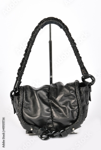 Fashionable and stylish walking handbag for woman.