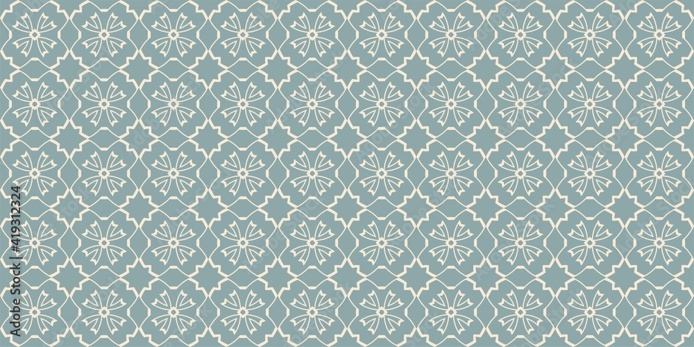 Seamless pattern in vintage style. Wallpaper texture for your design. Vector image