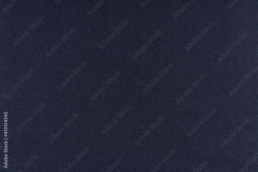 dark blue smooth fabric, background, texture