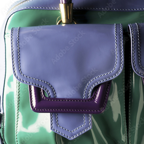 Fashionable and stylish detail handbag for woman.