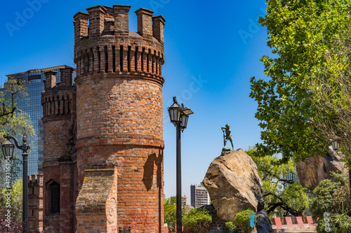 Castillo Hidalgo Saint Lucia Hill Santiago Chile