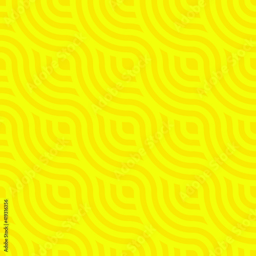 Yellow Seamless Background Pattern