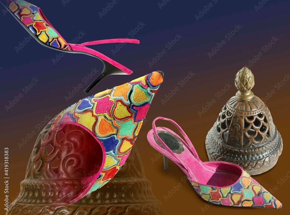 Women's fashion accessories composition. Women's fashion accessories composition.